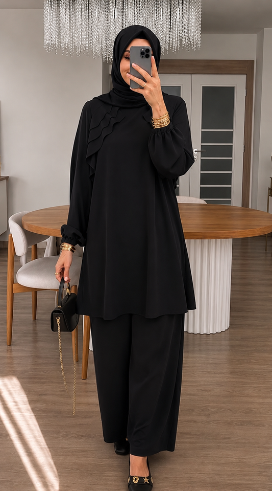 Ensemble Hijab Élégance